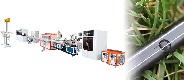 Continuous Strip Dripper Drip Tape Making Machine
