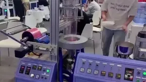 Laboratory Blown Film Machine at CHINAPLAS