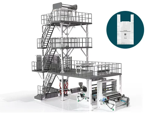 Co-Extrusion Blown Film Machine (1-3 Layers PE/PP Films)