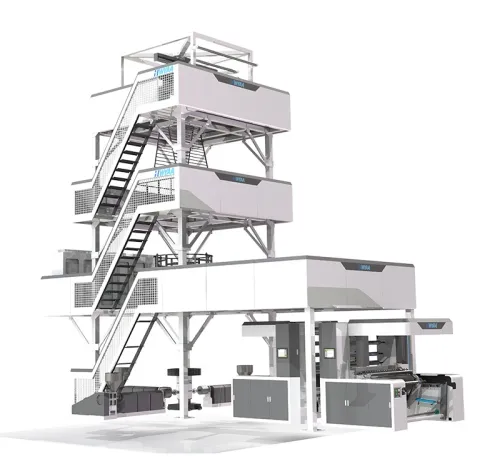 Co-Extrusion Blown Film Machine (3-5 Layers PE/PP Films)