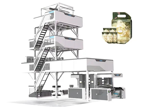 Co-Extrusion Blown Film Machine (3-5 Layers PE/PP Films)