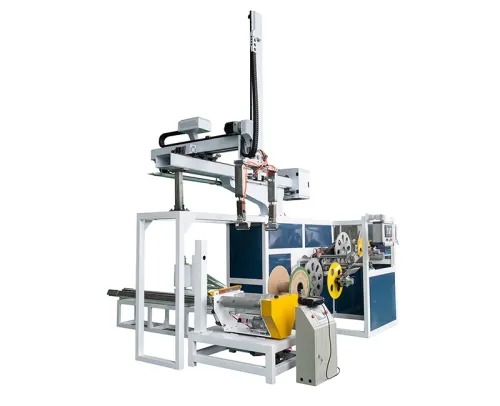 Flat Drip Irrigation Pipe Coiling & Wrapping Machine