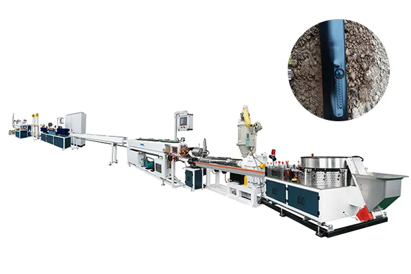 Flat Dripper Irrigation Pipe Making Machine