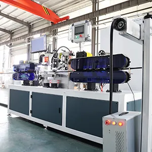 Integrated haul-off and punching unit