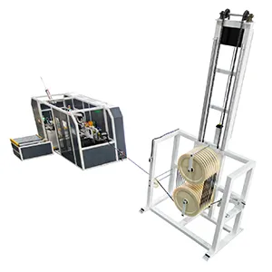 Fully automatic coiling and strapping system