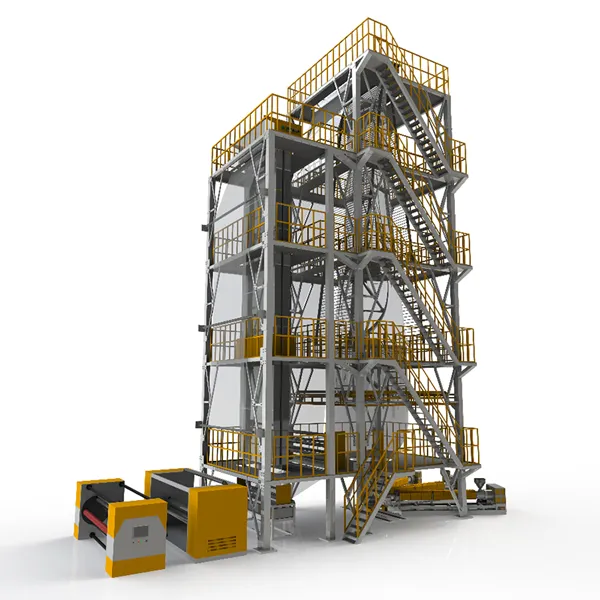 High-Transparency Greenhouse Film Blowing Machine (3–5 Layers PO Film)
