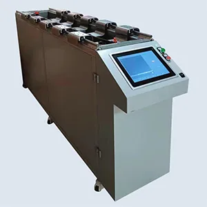 Hydraulic performance testing system for modular dripper, drip irrigation pipe or tape