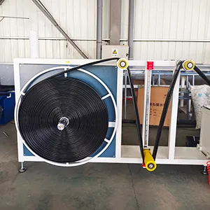 PE hose feeding rack