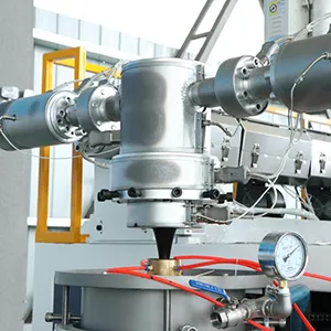 Die head extrusion unit