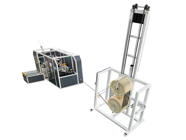 PE Pipe Coiling & Strapping Machine