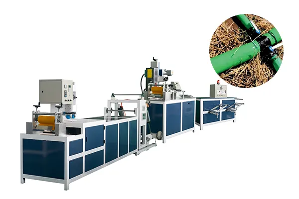 PE Woven Rain Hose Making Machine