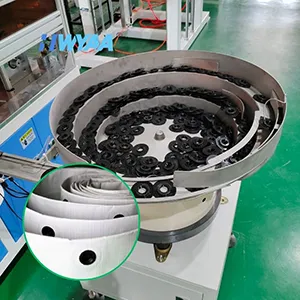 Pre-punched outlet component sorting unit