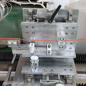 Inlaid continuous strip dripper conveying