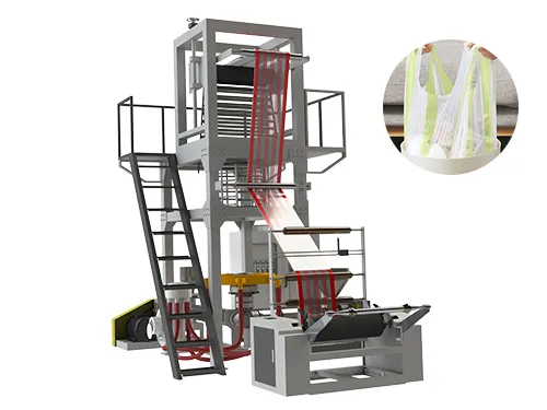 Two-Color Striped Blown Film Machine